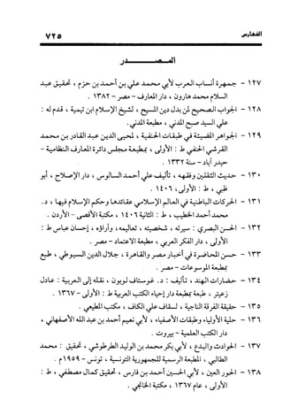 منهج الشهرستاني في كتابه الملل والنحل عرض وتقويم