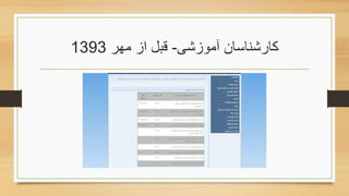 ‫آموزشی‬ ‫کارشناسان‬-‫مهر‬ ‫از‬ ‫قبل‬1393
 
