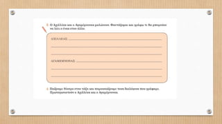 Ο θυμός του Αχιλλέα