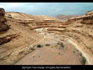 ‫והקירטון‬ ‫הגיר‬ ‫שכבות‬ ‫דרך‬ ‫בוקק‬ ‫נחל‬ ‫התחתרות‬
 
