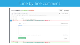 Line by line comment
 