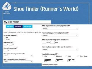 Shoefinder(Runner’sWorld)
 