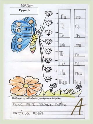 Φύλλα εργασίας αναλυτικοσυνθετικής μεθόδου για την πρώτη δημοτικού (https://blogs.sch.gr/sfaira-sti-deutera/) (http://blogs.sch.gr/goma/) (http://blogs.sch.gr/epapadi)