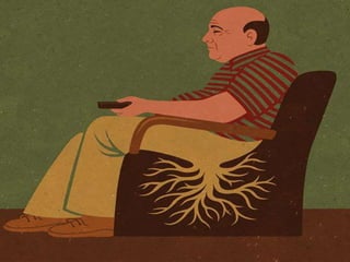 Η εξάρτηση του σύγχρονου ανθρώπου από την τεχνολογία μέσα από γελοιογραφίες