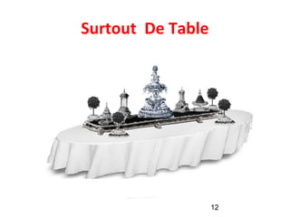 12
Surtout De Table
 