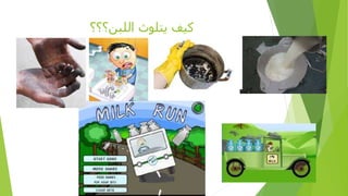 ‫اللبن؟؟؟‬ ‫يتلوث‬ ‫كيف‬
 