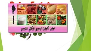 الاغذية المصنعه