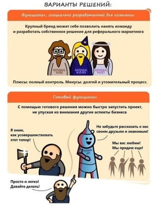 Реферальный #маркетинг и как он работает