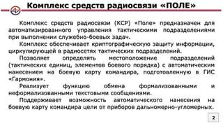 Радиосети Специальных Подразделений | PPT
