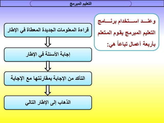 التعليم المبرمج