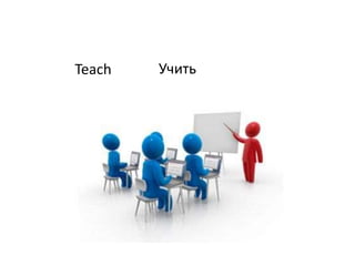 Teach Учить
 