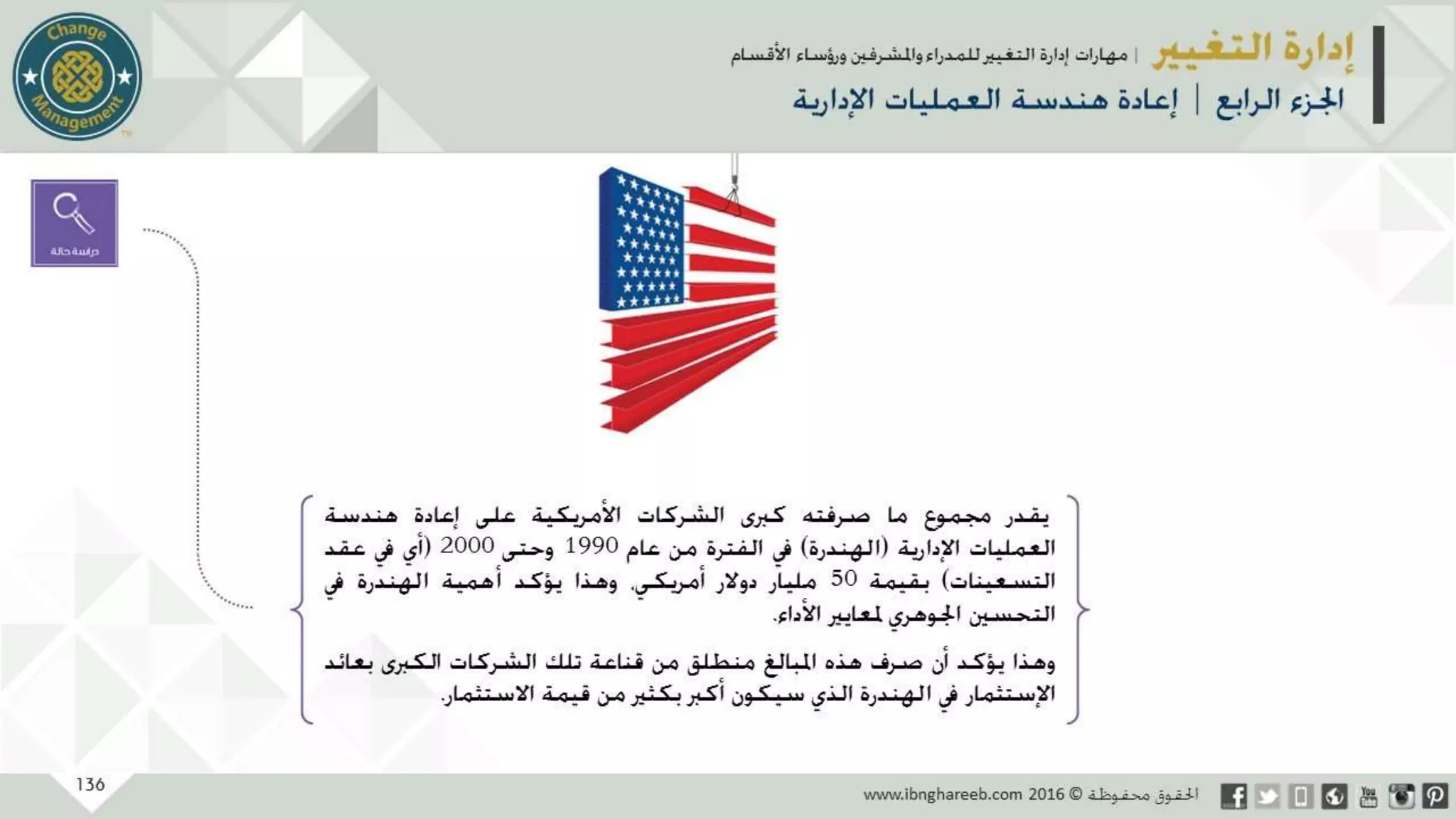 عرض إدارة التغيير