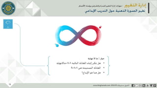 عرض إدارة التغيير