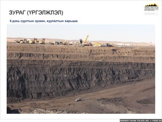 ERDENES TAVAN TOLGOI JSC // PAGE 29
4 дэхь суултын зузаан, хуулалтын харьцаа
ЗУРАГ (ҮРГЭЛЖЛЭЛ)
 