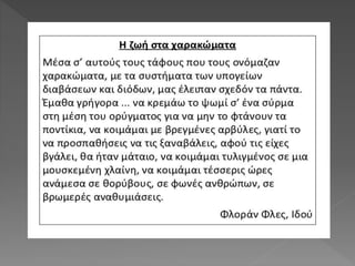 Η ζωή στα χαρακώματα 