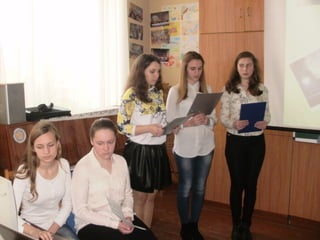 фотоальбом Дня ЦЗ  в Дрогобицькій загальноосвітній школі № 1 імені Івана Франка 13 квітня 2016 року