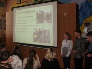 фотоальбом Дня ЦЗ  в Дрогобицькій загальноосвітній школі № 1 імені Івана Франка 13 квітня 2016 року