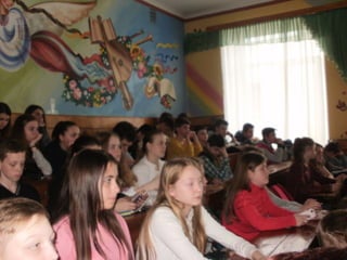 фотоальбом Дня ЦЗ  в Дрогобицькій загальноосвітній школі № 1 імені Івана Франка 13 квітня 2016 року