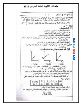 ‫السودان‬ ‫العامة‬ ‫الثانوية‬ ‫امتحانات‬6102
‫واالرشادية‬ ‫الكشفية‬ ‫صنافير‬ ‫مجموعات‬–‫بالق‬ ‫الكشافة‬ ‫منارة‬‫ليوبية‬
 