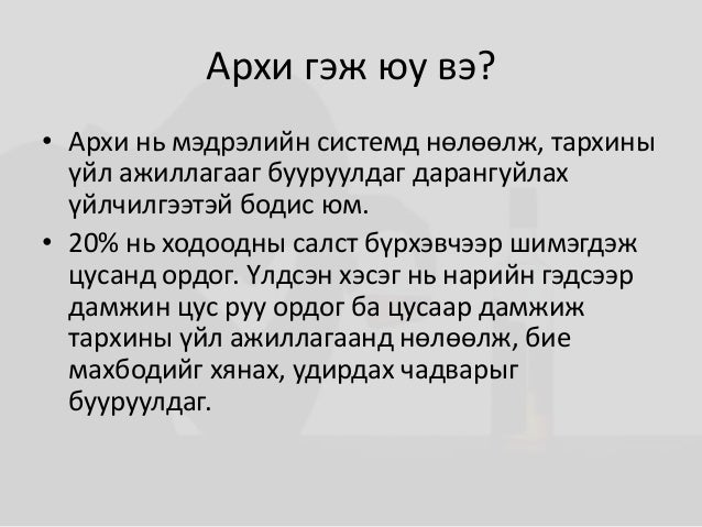 Архины хор уршиг