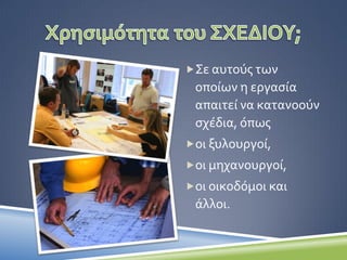  Επίσης σε κάθε υποψήφιο
αγοραστή μιας
καινούργιας κατοικίας.
 Αλλά και σε κάθε
ιδιοκτήτη που πρόκειται
να κάνει μια ανακαίνιση ή
μια προσθήκη στην
κατοικία του.
Εισηγήτρια :
Τζιάτζιου Αλεξάνδρα, ΠΕ12.02 Αρχιτέκτων
 