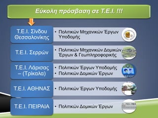 Ως
• Εργαζόμενος γενικών καθηκόντων
στις κατασκευές
Εισηγήτρια : Τζιάτζιου Αλεξάνδρα, ΠΕ12.02
 