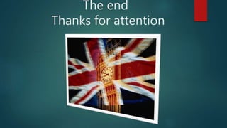 The end
Thanks for attention
 