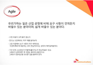 Agile scrum 빠르게 보기