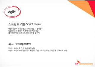 Agile scrum 빠르게 보기