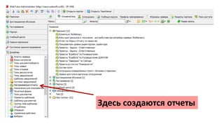 Здесь создаются отчеты
 