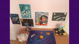 выставка поделок и рисунков «волшебный мир космоса