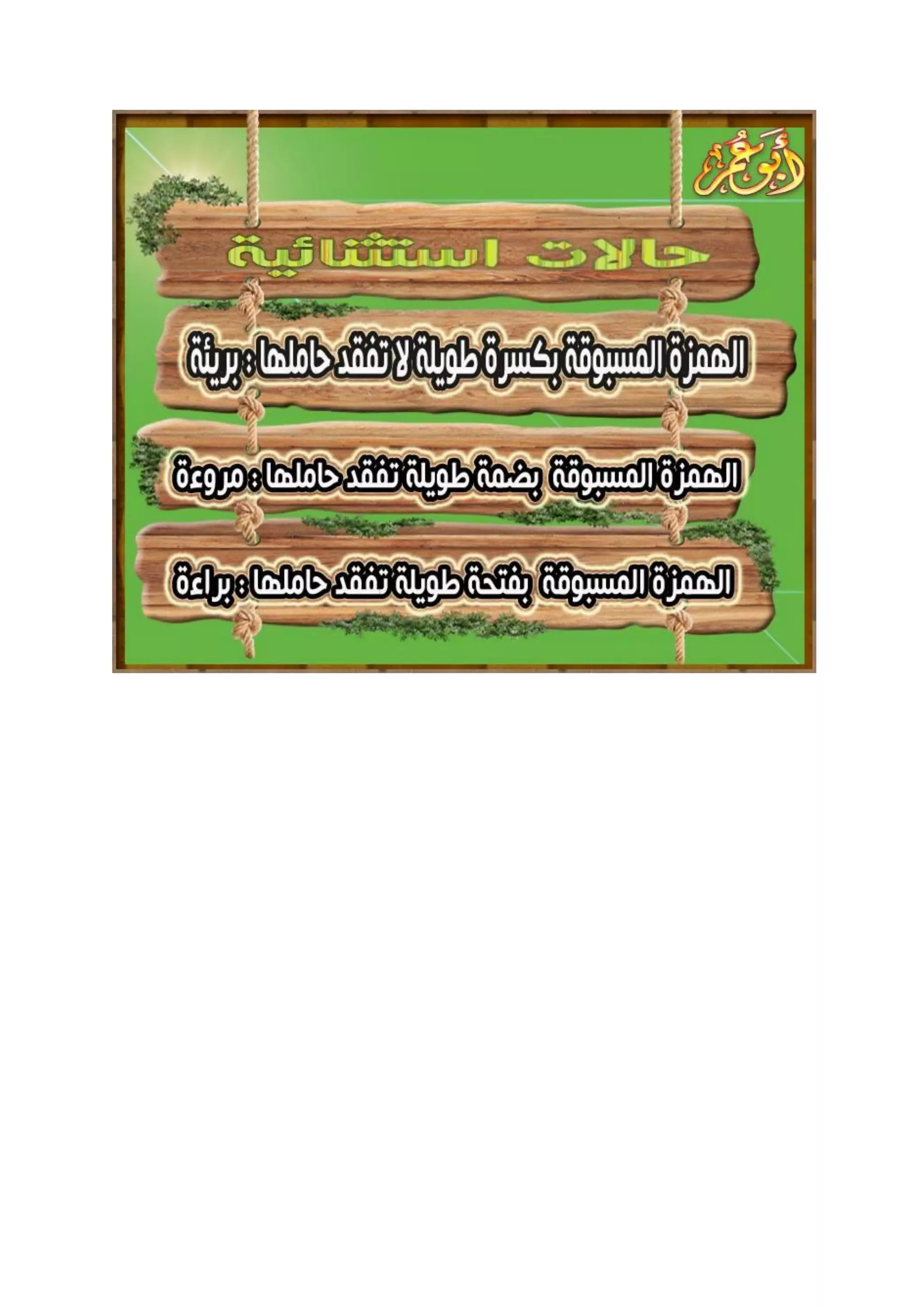 أخيراً حل مشكلة كتابة الهمزة