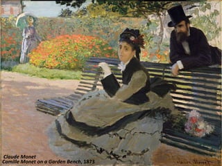 Camille Monet on a Garden Bench, 1873
Claude Monet
 