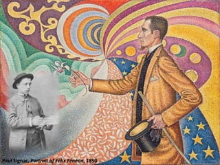Paul Signac, Portrait of Félix Fénéon, 1890
 