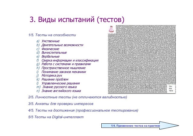 Тесты Отбора Персонала