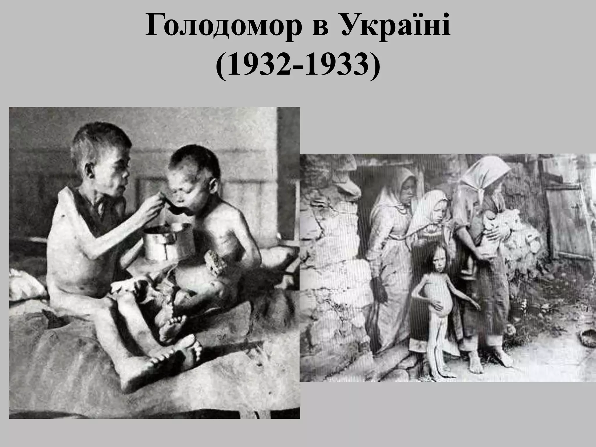 Голодомор в Україні
(1932-1933)
 