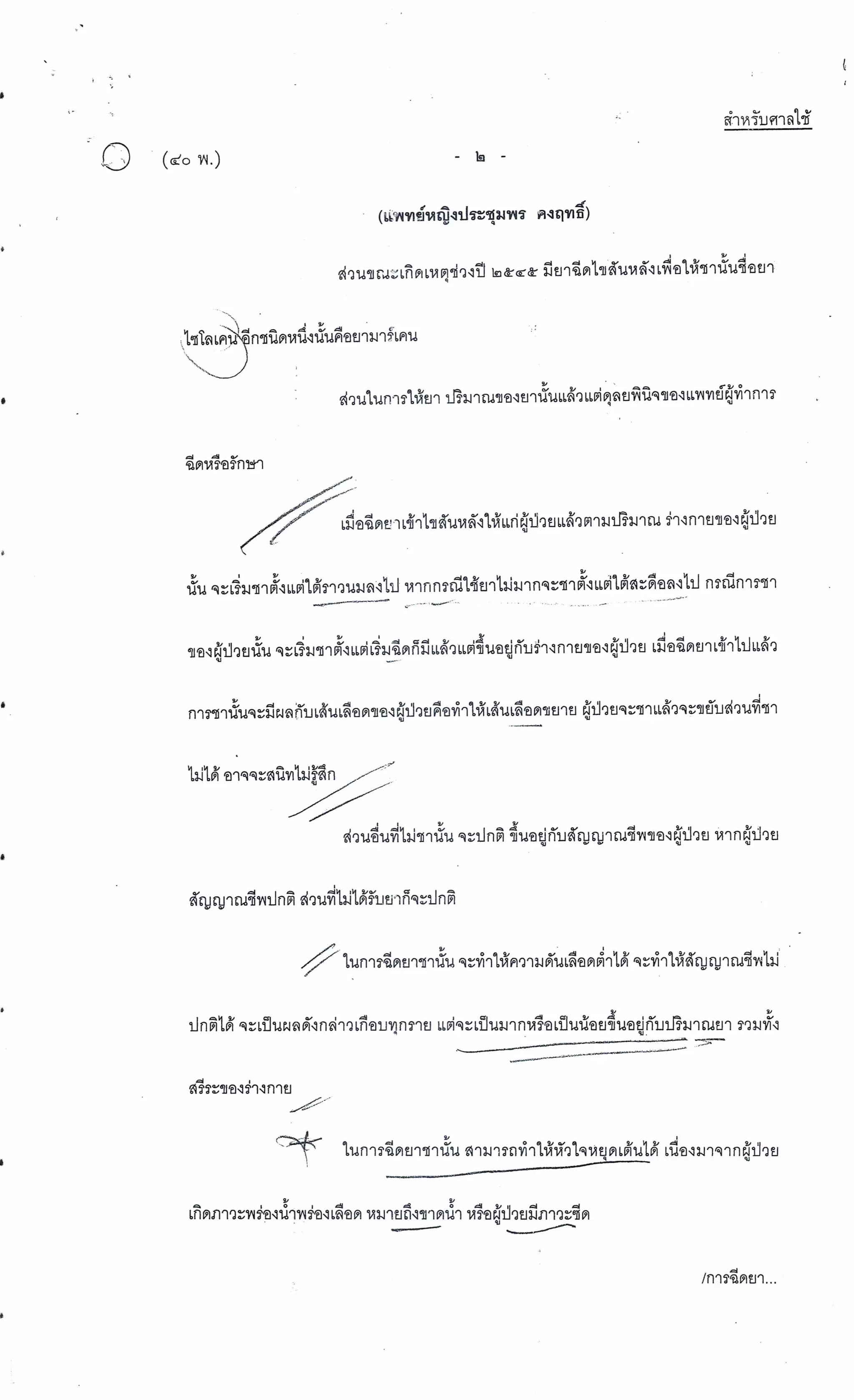 สำนวนคดีผ่าไส้ติ่งร่อนพิบูลย์ (คดีอาญา)