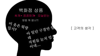 백화점 상품
방법 뭐 없나?!
[ 고객의 생각 ]
싸게 꼼꼼하게 오늘받는· ·
 