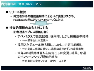 78
ڶSNS ȫ˥`
? `Ҫ
- ڶSNSΙC׷ӕrˤХkꥹ䡢
Facebookʤɤ˽UIؤΥ˩`ˌ
? āΤͥˤ
- ӛҕǥץ쥹ԭ
? ٥ΥߥǾݻ؏͡ÉûʾS
C ?һѧڶ
? å`ڶǰ
C ?ڶrڤؤʤꡣ˼QǤڶˉ
? 2016äĤڶˉYL
Υ󥿩`󥷥å_ߤ
C ?Iڶߥե`Υ꥽`
 