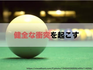 チームになっていく時の衝突とどう向き合うか