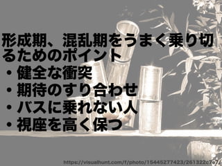 チームになっていく時の衝突とどう向き合うか
