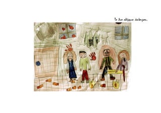 Τα δυο αδέρφια έκλαιγαν.
 