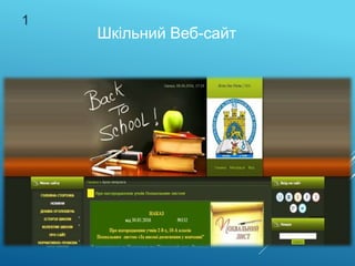 Шкільний Веб-сайт
1
 