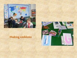 Making emblems
 