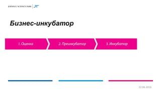 Бизнес-инкубатор
22.06.2016
 