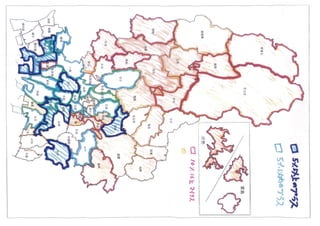 姫路市校区別人口増減地図