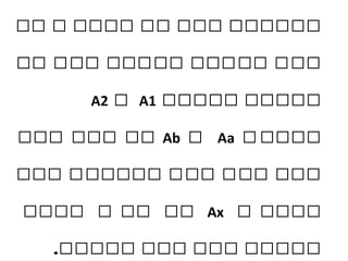 ‫یی‬ ‫ی‬ ‫یییی‬ ‫یی‬ ‫ییی‬ ‫یییییی‬
‫یی‬ ‫ییی‬ ‫ییییی‬ ‫ییییی‬ ‫ییی‬
‫ییییی‬ ‫ییییی‬A1‫ی‬A2
‫ی‬‫یییی‬Aa‫ی‬Ab‫ییی‬ ‫ییی‬ ‫یی‬
‫ییی‬ ‫یییییی‬ ‫ییی‬ ‫ییی‬ ‫ییی‬
‫ی‬ ‫یییی‬Ax‫یییی‬ ‫ی‬ ‫یی‬ ‫یی‬
‫ییییی‬ ‫ییی‬ ‫ییی‬ ‫ییییی‬.
 