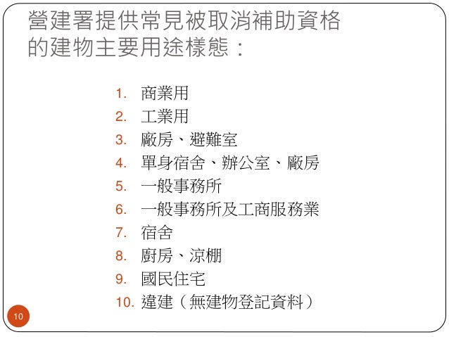 如何建構弱勢居住安全網
