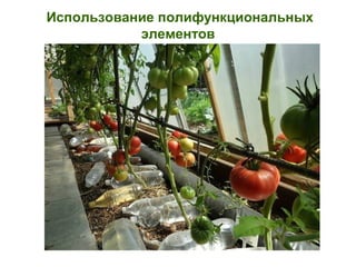 Использование полифункциональных
элементов
 