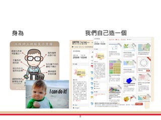 Advanced Network Database Lab前瞻網路資料庫實驗室 8
身為 我們自己造一個
8
 